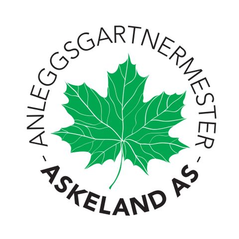 Anleggsgartnermester Askeland as logo