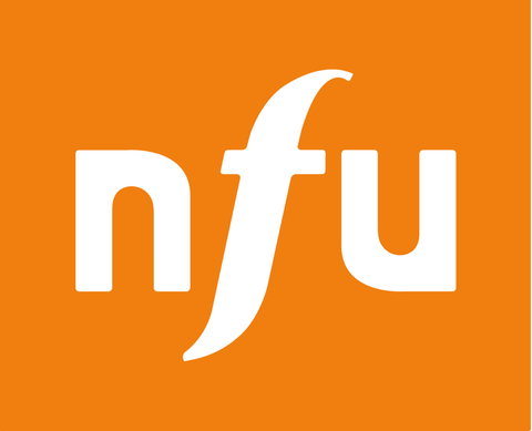 Norsk Forbund for Utviklingshemmede (NFU) er en menneskerettighetsorganisasjon. logo