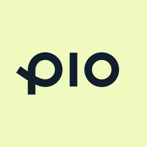 Pio. Created by AutoStore logo