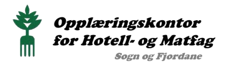 Opplæringskontoret for hotell- og matfag Sogn og Fjordane logo