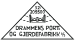 Drammens Port- og Gjerdefabrikk AS logo