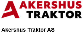 Akershus Traktor, avdeling Hønefoss. logo