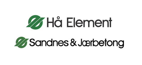 Hå Element og Sandnes & Jærbetong logo