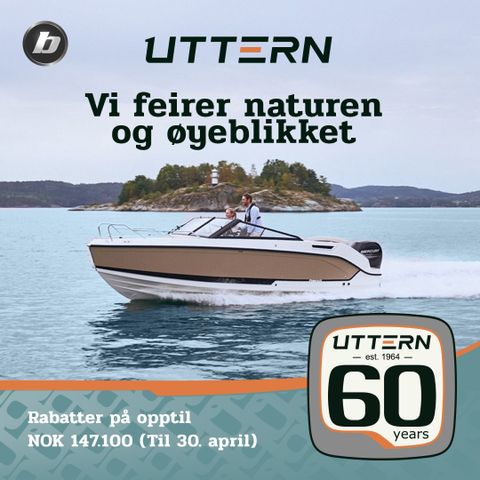 Uttern T65 Style Upgrade / Mercury 225 V6 - SPAR KR: 98.800,-