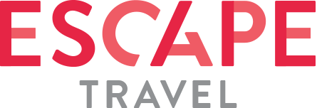 ESCAPE TRAVEL AS logo