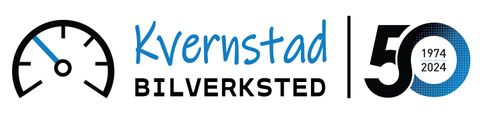 Kvernstad Bilverksted as logo