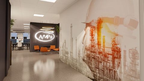 AMPS AS logo