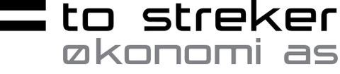 To Streker Økonomi AS logo