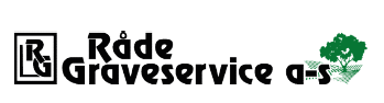 Råde Graveservice logo