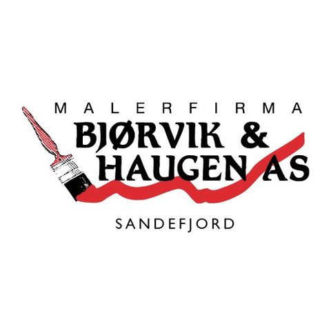 Malerfirma Bjørvik & Haugen AS logo