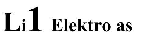 Li 1 Elektro AS-logo