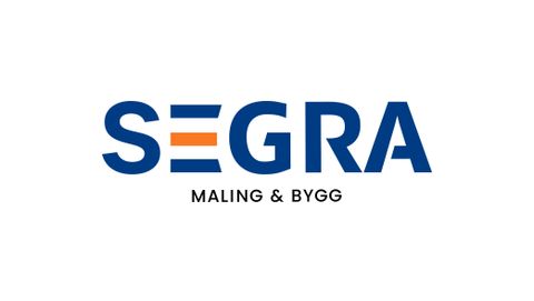 Segra Maling & Bygg as logo