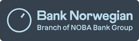 Bank Norwegian - en del av NOBA Bank Group-logo