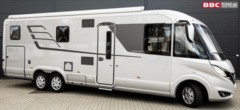 Hymer BML-880 / Helt ny / Kun 79 mil / Hydr støttebein / Lithium / Solcelle / Innbytte