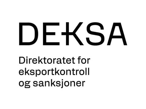 Direktoratet for eksportkontroll og sanksjoner (DEKSA) logo
