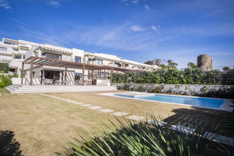 Estepona - Nybygget strandvilla i eksklusivt inngjerdet område - Spektakulær utsikt over Middelhavet – bilde 4