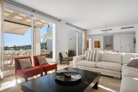 Eksklusiv 3-soveroms duplex-penthouse - Panoramautsikt over Middelhavet, La Concha og golfbanene, med takterrasse – bilde 11