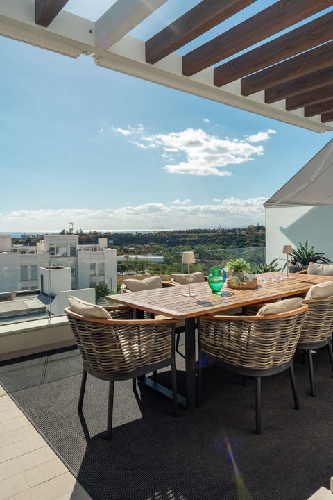 Lekker duplex-penthouse med spektakulær sjø-, fjell- og Gibraltar-utsikt - Luksuriøs bolig i populære Le Mirage – bilde 2