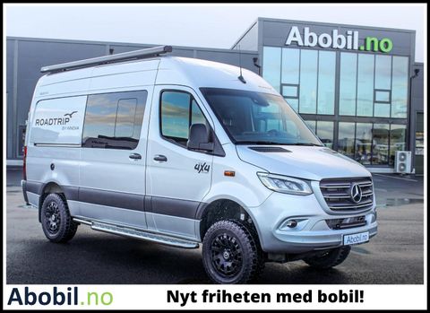 Innova Roadtrip 595L / Mercedes 190HK / Eksklusiv 4×4 bybobil med yachtdesign / Solcelle/