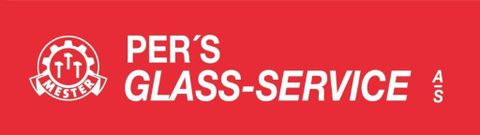 Per`s Glass-Service as logo