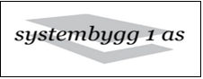 Systembygg1 AS er en fremoverlent bedrift, med spennende prosjekter.-logo