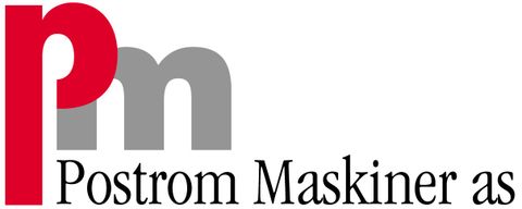 Postrom Maskiner AS logo