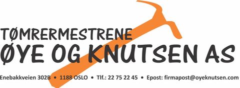 Tømrermestrene Øye og Knutsen AS logo