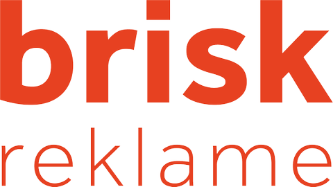 Brisk Utvikling AS, avd. Reklame-logo