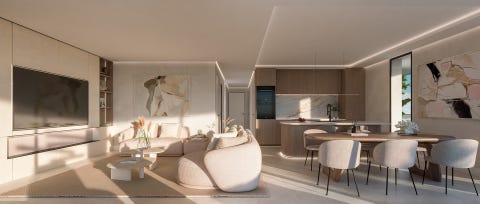 Estepona - Eksklusiv 3-soveroms leilighet nær stranden på New Golden Mile - Ferdigstillelse 2027 – bilde 2