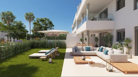 Nybygg - Mijas Costa - Ny leilighet i 3. etasje med havutsikt - kun 200 m til strand, butikker og restauranter – bilde 8