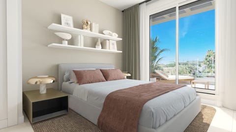 Nybygg - Mijas Costa - Ny leilighet i 3. etasje med havutsikt - kun 200 m til strand, butikker og restauranter – bilde 6