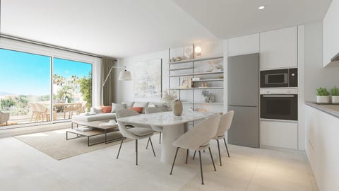 Nybygg - Mijas Costa - Ny leilighet i 3. etasje med havutsikt - kun 200 m til strand, butikker og restauranter – bilde 7