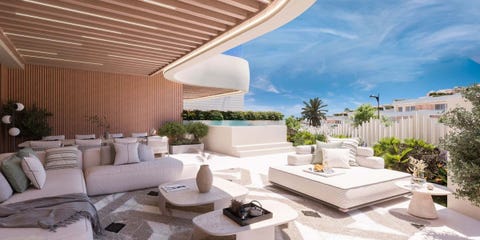 Marbella - Nybygg - Unik beachfront bakkeplanleilighet med 2 soverom, privat basseng, hage og jacuzzi – bilde 6