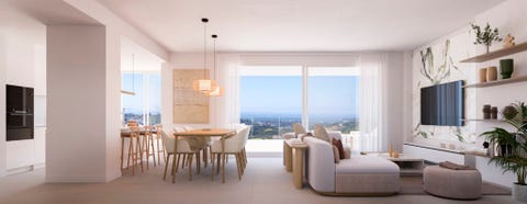 Estepona – Eksklusive nybygg med panoramautsikt mot golfbanen og havet, 1-3 soverom – bilde 2