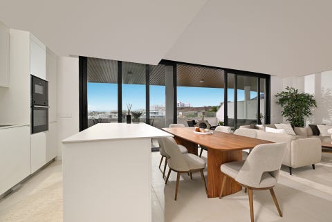 Fuengirola - Moderne 2-soveroms leilighet med panoramautsikt i ettertraktede El Higuerón, bygget 2022 – bilde 7