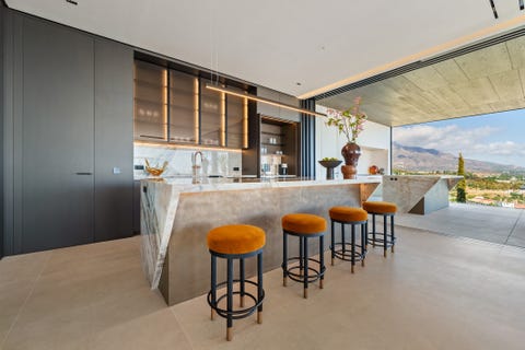 Benahavís - Ikonisk villa med 8 soverom og panoramautsikt - En sjelden arkitektonisk perle, Fullt møblert – bilde 12