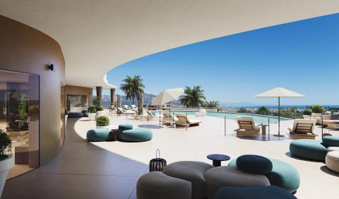 Nybygg - Mijas - Eksklusive leiligheter med resort-fasiliteter og direkte beliggenhet ved golfbane, 1-4 soverom – bilde 3