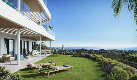 Nybygg - Mijas - Eksklusive leiligheter med resort-fasiliteter og direkte beliggenhet ved golfbane, 1-4 soverom – bilde 4