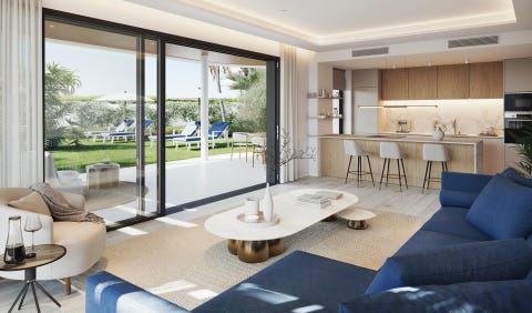 Nybygg - Mijas - Eksklusive leiligheter med resort-fasiliteter og direkte beliggenhet ved golfbane, 1-4 soverom – bilde 8