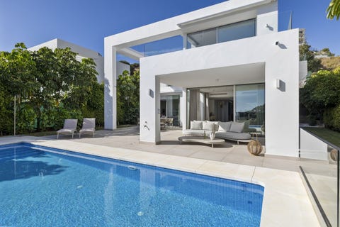 Mijas - Moderne villa bygget 2020 med infinity-basseng i rolige Buenavista - 3 soverom – bilde 3
