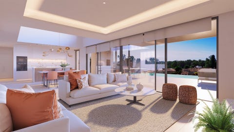 Nybygg - Estepona - Eksklusive sørvendte luksusvillaer, Moderne arkitektur og kompromissløs kvalitet – bilde 6