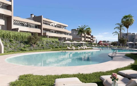 Nybygg - Casares - Moderne 2-4 soveroms leiligheter ved golfbane – Sterk investeringsmulighet fra €381.000 – bilde 9