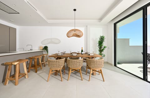 Benalmadena - Eksklusiv, moderne 3-soveroms villa med spektakulær havutsikt - Topp standard og privat basseng – bilde 8