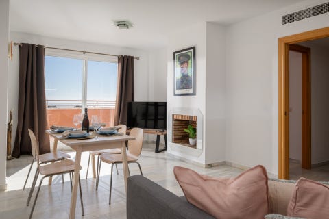 Mijas Costa - Eksklusiv 2-soveroms toppleilighet med privat solarium og spektakulær havutsikt - Tot 150kvm terrasse – bilde 8