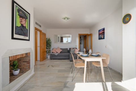 Mijas Costa - Eksklusiv 2-soveroms toppleilighet med privat solarium og spektakulær havutsikt - Tot 150kvm terrasse – bilde 9