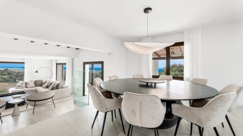 Estepona - Eksklusiv andalusisk villa i moderne stil med panoramautsikt over hav og fjell – bilde 9