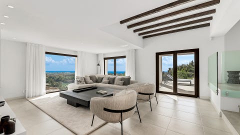 Estepona - Eksklusiv andalusisk villa i moderne stil med panoramautsikt over hav og fjell – bilde 6