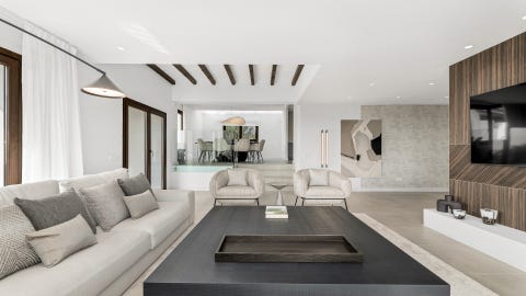 Estepona - Eksklusiv andalusisk villa i moderne stil med panoramautsikt over hav og fjell – bilde 8