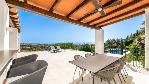 Estepona - Eksklusiv andalusisk villa i moderne stil med panoramautsikt over hav og fjell – bilde 2