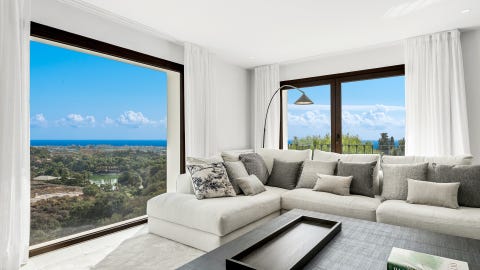 Estepona - Eksklusiv andalusisk villa i moderne stil med panoramautsikt over hav og fjell – bilde 7